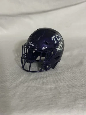 Custom TCU Horned Frogs Pocket Pro Helmet Riddell Speed  - Изображение 1 из 3