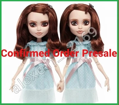 Grady Twins doll 2025 Monster High Skullector “The Shining” Preorder Confirmed - Image 1 of 4