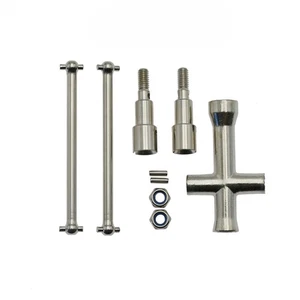 Metal Front and Rear Drive Shaft CVD for SCY 16101 16102 16103 16201 Pro - Picture 1 of 9