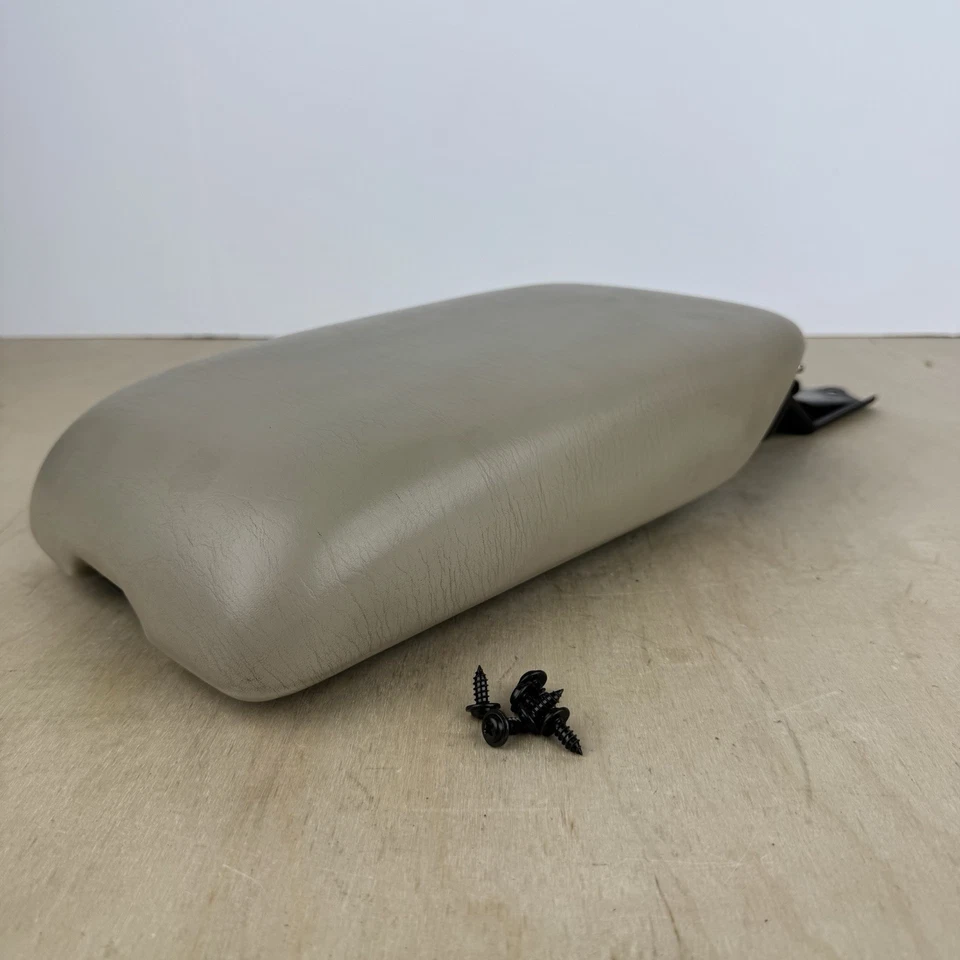 Toyota Avalon 2000-2004 consola central beige cuero tapa reposabrazos conjunto OEM Foto 1 de 4