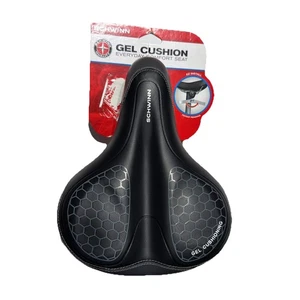 Schwinn Gel Cushion bike bicycle Saddle Seat Replaceable Schwinn Bike Seat - Picture 1 of 4