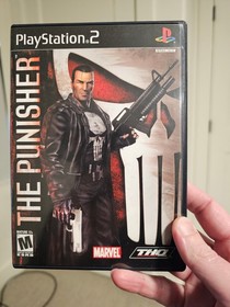 The Punisher PS2 Playstation 2 Excellent Condition CIB manual Box