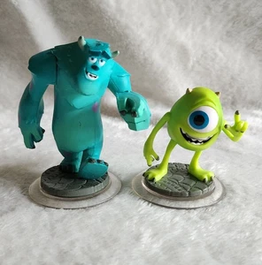 Disney Pixar Infinity Monsters Inc. Set of 2 Sully and Mike Pixar Figures - Picture 1 of 2