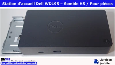 Dell WD19S Dock Station - Station d'accueil Thunderbolt 3 - USB‑C – Semble HS - Image 1 of 4