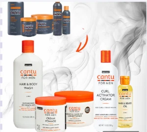 Cantu für Herren 3 in 1 Shampoo | Lassen Sie es | Pomade | Peeling | Körperwäsche | Sets UK Bestseller - Bild 1 von 7