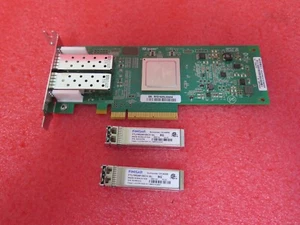 RW9KF DELL QLOGIC QLE2562L DUAL PORT 8GB HBA W/ 2 X TRANSCEIVERS 0RW9KF - Picture 1 of 1