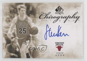 2008-09 SP Authentic Chirography Steve Kerr #C-SK Auto