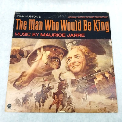 The Man Who Would Be King - Soundtrack (1975) Vinyl LP Capitol SW-11474 - Image 1 of 4
