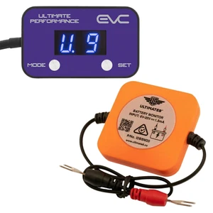 EVC iDrive Throttle Controller + battery monitor purple for Nissan Tiida 2007- - Picture 1 of 9