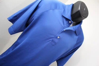 PING Golf Polo Blue DryFiber Dynamics Performance Short Sleeve Mens Large - Image 1 of 4