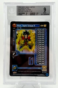 1x DBGT TCG GOKU SUPER SAIYAN 4 LV5 ALT FOIL HOLO 249 BABY SAGA LIMITED BGS 9 - Imagen 1 de 1