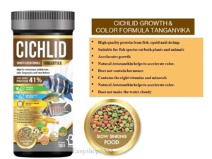 Cichlid Growth & Color Formula Fish Food For All Cichlids From Tanganyika Lake - Picture 1 of 9
