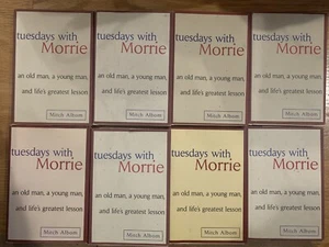 Lot of 8 'TUESDAYS WITH MORRIE' ~ Mitch Albom ~ Guided Reading Class Set ~ HCDJ - Picture 1 of 3