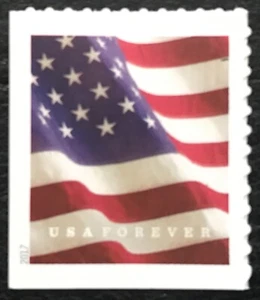 2017 Scott #5161 - Forever - U. S. FLAG - Single Mint NH Booklet Single - Picture 1 of 1