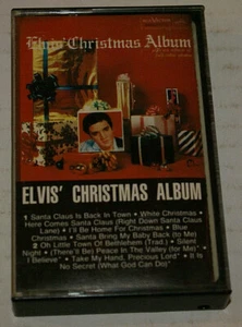 Elvis Presley  Elvis Christmas Album Vintage Cassette Vg++ To Near Mint  - Picture 1 of 6