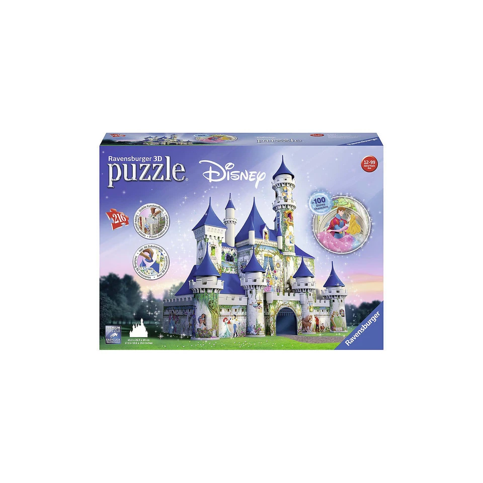 Disney Castle 3D Puzzle by Ravensburger - image 1 of 1