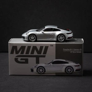 1/64 MINI GT PORSCHE 911 CARRERA 4S GT PLATEADO METÁLICO - Imagen 1 de 4