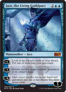 MTG JACE, THE LIVING GUILDPACT EXC - IL PATTO DELLE GILDE VIVENTE - M15 - MAGIC - Picture 1 of 1