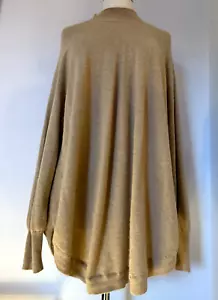 100% PURE CASHMERE JUMPER BY AUTOGRAPH. M&S. SIZE XL. CAMEL - Picture 1 of 7