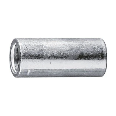 Langmutter rund, Edelstahl A2, Verbindungsmuffe, Distanzmuffe, M8-M10 - Bild 1 von 4