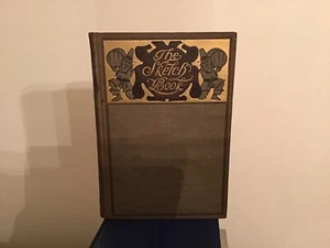 The Sketchbook Of Geoffrey Crayon by Washington Irving, HC, Co. 1848, Revised Ed - Picture 1 of 6