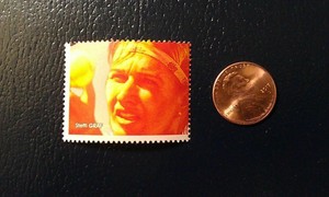 Steffi Graf German Tennis Superstar RARE 2007 Republique De Guinee Stamp WOW