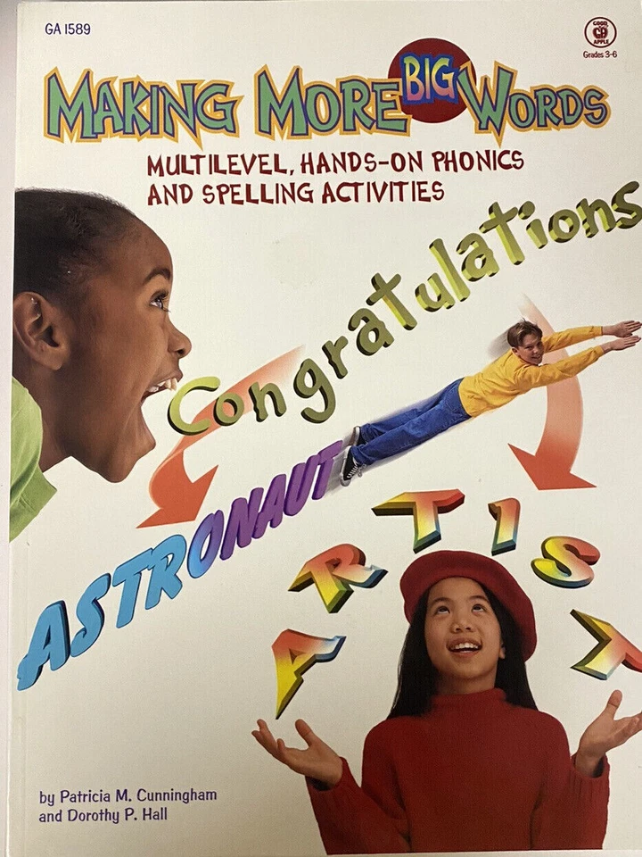 Making More Big Words Grades 3-6 Phonics and Spelling Activities - Image 1 of 1