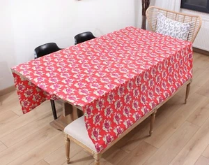 Rollendruck auf Baumwollstoff Usbekisch 6,66 Fuß x 7,02 Fuß VINTAGE SCHNELLER Versand 14907 - Bild 1 von 10