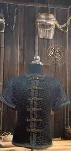 CA Vendel Medieval Viking Helmet with Chainmail – Authentic Brass Knight Armor R - Picture 1 of 4