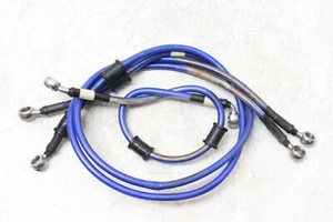 2008 YAMAHA FZ6 OEM FRONT BRAKE CALIPER HOSES LINES W REAR HOSE - Picture 1 of 9
