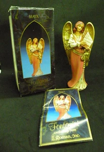 1996 Fontanini Erbstück Krippe 5" Sammlung MAYA Engel mit Box & Geschichtenkarte - Bild 1 von 11