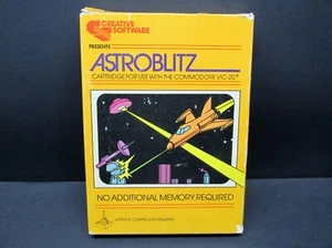Astroblitz, VIC-20, Cartridge, Creative Software 1982, Tested - Works Well - Picture 1 of 12