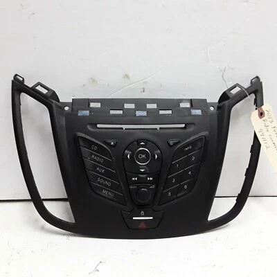 13 2013 Ford Escape AM FM CD radio control panel OEM CJ5T-18K811-AC - Image 1 of 3