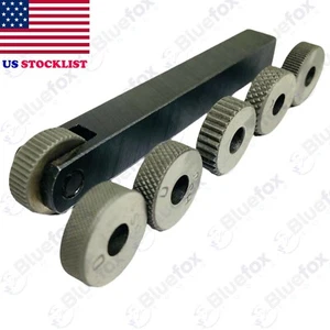 Portautensili zigrinatura ruota singola con 6 zigrinature HSS GAMBO 1/2X 1/2 x 4' - Foto 1 di 9