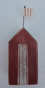 East of India Beach Hut Red Beach Hut Mar £7.99 incluyendo franqueo - Imagen 1 de 5