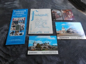 Juego de postales y folletos vintage de recuerdos de Frankenmuth Michigan - Imagen 1 de 1