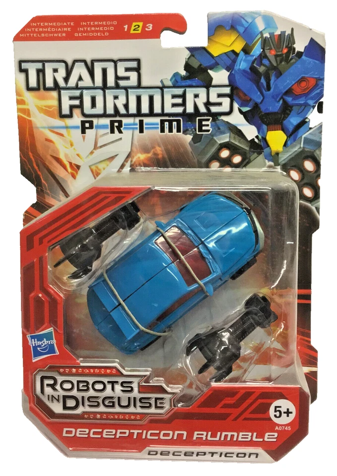 Transformers Prime Decepticon Rumble Robots in Disguise Action Figur Hasbro - Bild 1 von 1