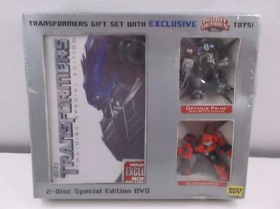 New Sealed Best Buy Exclusive Transformers DVD & Robot Heroes Set - Image 1 of 4