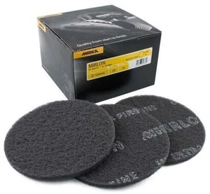 Mirka Mirlon 8024101094 UF1500 Grain Sanding Discs Grey 150 mm Diameter 10 Pack - Picture 1 of 2