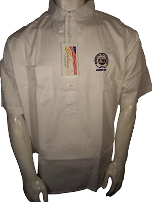 NUEVO Polo/Vestido Vintage Sahara XL Blanco Poliéster/Algodón Comité MGA Foto 1 de 4