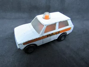Streichholzschachtel Rolatics Nr. 20 Police Patrol Range Rover (1975) Durchschnittszustand - Bild 1 von 4