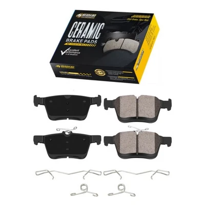 Pastillas de freno traseras de cerámica con clips para Audi A3 Sportback e-tron 2016 2017 2018 1,4 L Foto 1 de 4