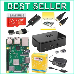 Complete Raspberry Pi 3 B+ Edition Package: 32 GB EVO+, Custom Premium Case - Picture 1 of 11