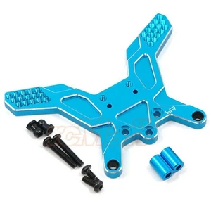 YEAH RACING ALUMINIUM TUNING DÄMPFERBRÜCKE HINTEN FÜR TAMIYA TT-02B # TATT-007BU - Bild 1 von 4