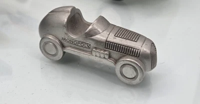 "Pisapapeles de peltre para coche Monopoly raro coleccionable WT Wilson grande 3,25"" retirado" Foto 1 de 2
