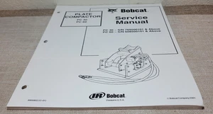Bobcat PC30, PC60 Piastra Compattatore Manuale di Servizio Parte # 6900902 - Spedizione Gratuita! - Foto 1 di 4