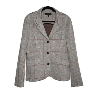 Blazer Rag & Bone New York Slade para mujer 14 cuadros espiga chaqueta de carrera LEER - Imagen 1 de 6