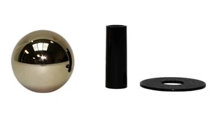 Nuovo Originale Sanwa Gold Ball Top per Joystick Arcade - LB-35-AU - Diametro 35mm - Foto 1 di 1