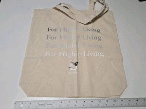 Binske Tote Bag merch Cannabis pen cart pin 420 For Higher Living - Picture 1 of 2