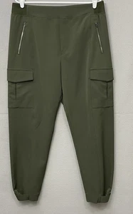 Athleta Endless Cargo Pant Moss 16 Large Damen Reise Komfort Freizeit - Bild 1 von 16